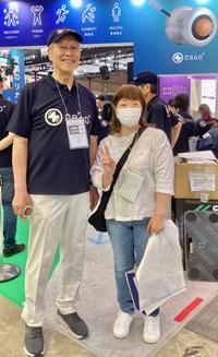 東京ビックサイト健康・未病産業スポルテック2023CS60開発者西村先生